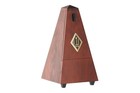 Wooden Metronome With Bell 811m Mahogany Finish Wittner