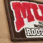 Vintage Mug Old Fashioned Root Beer Embroidered Iron On Patch 4   x3   