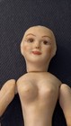 Dollhouse Miniature Porcelain Doll Women Nude 5 5    Tall Painted Face Strung Jj