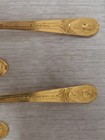 Wm Rogers Vintage Gold Plated Presidential Commemorative Spoon Set Of 17 Spoons