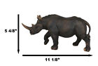 11  Wide African Grasslands Wild Animal Rhinoceros Rhino Decorative Figurine