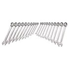 Ratcheting Wrench Set 20-pcs 12-point Sae metric Alloy Steel Gearwrench 35720-06