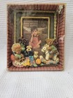 Baby Boy Girl Teddy Bears Picture Frame 5  7 Standing Resin  Playroom Scene 