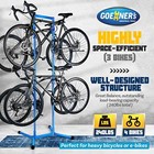 4 Bike Storage Rack Garage max 240lbs   Freestanding Gravity Bicycle Rack