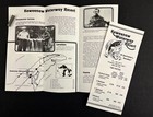1983 Houghton Mi Keweenaw Waterway Resort Fishing Up Vintage Travel Brochure