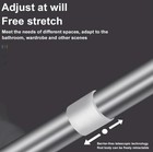 2pk Drill Free Adjustable Rod-2024 New Adjustable Pressure Curtain Rod
