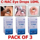 Best Cataract Eye Drops - Glaucoma  Non Carnosine  nac   Can Cataracts C 3 Pack