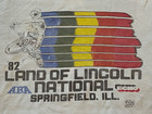 Rare Vintage T-shirt 1982 Land Of Lincoln National Springfield Il Old School Bmx