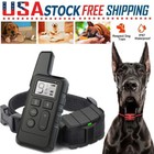 2700 Ft Remote Dog Shock Training Collar Rechargeable Waterproof Lcd Pet Trainer
