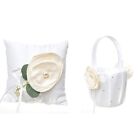 Flower Girl Basket With Handle Wedding Pillow Bearer For Beach Weddings