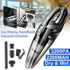 Car Vacuum Cleaner Wet   Dry Strong Suction Portable Duster Cordless Handheld