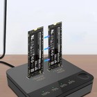 Hard Drive Docking Station Clone Duplicaotr Data Transmission With Led Indicator