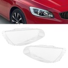 For Volvo S60 2014 2015 2016 2017 2018 Pair Headlight Lens Cover Left Right