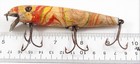 Vintage Pflueger Scramble Finish Glass Eye Palomine Lure Pal-o-mine Rare A1