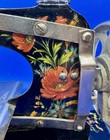 Casige Child   s Toy Sewing Machine  Poppies   Cornflowers  Post Ww 2 
