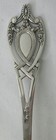 Lunt Monticello 5 75  Sterling Teaspoon Pierced Neoclassical M Mono Ret  31 68g