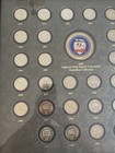 1976-2005 Framed Nwtf Medallion Collection   2006-2010 Companion Coins  35 Yrs 