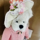 Vintage Ashton Drake Gallary Teddy Bear Hope Vicky Laugher Pink Breast Cancer