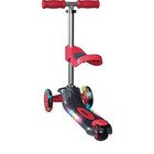 Razor Kids Trike Kick Scooter Adjustable Led Lights Beginner Red Rollie Dlx