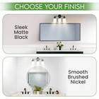 Holim Modern Bathroom Light Fixtures  Brushed Nickel Vanity Lights For Bathroom