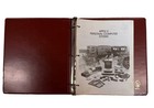 Rare Retail Catalog Vtg Apple Ii Computer Rainbow Logo Binder 1980s Macintosh 