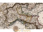 Italy Antique Map Italien Von 1450 Bis 1792 Spruner 1846