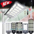 11000w Commercial Solar Street Light Led Outdoor Dusk To Dawn Super Bright Lamp
