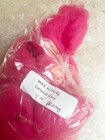 Roving Wool   pansy  pink  Color  4 Oz 