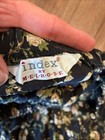 Whimsygoth Vintage 90s Index By Melrose Micro Floral Pliss   Crinkle Skirt     Boho