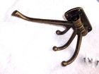 Triple Hook Antique-brass Swivel Pivot Coat Hook Wall Mount Hanger Hooks Large