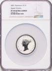 2 Oz Ngc Pf 70 2021 Queen Victoria Bonomi Uk Ascension Island Coin Britain 1837