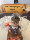 Solar Dancing Pilgrim Thanksgiving Seasonal Figurine Multicolor Plastic