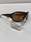 Missoni Mi59605 Brown Shield Wraparound Sunglasses Gold Tone M Detail New