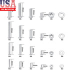 1080 Pcs Screws Bolts And Nuts Assortment Kit  Metric Machine Screws And Nuts An