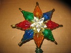 Vintage Christmas Prism Tree Topper