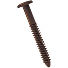 Federal Brown Window Shutters Panel Peg Loks 3  Fasteners Spikes Lock Pegs Bulk