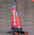 Joysway Binary Sailboat 2 4ghz Rtr Red Model No  8807