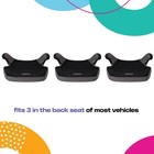Rise Lx Booster Car Seat  Fossil Black  Toddler  Unisex backless booster Car