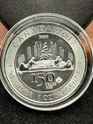 2017 Canada  5  9999 1oz 31g Fine Silver 150 Years Privy Mark  Bullion Elizabeth