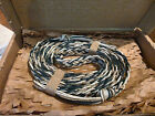 Nwt  Green  Tan  Ivory Celtic Wedding  Hemp Handfasting Cord  Handmade In Uk  
