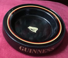 Pre-owned   Vintage Guinness Beer Melamine Black Ashtray Advertising