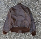 Ww2 Army Usaaf A2 A-2 Leather Flight Jacket Size 38 40s 50s Vtg Named Patch