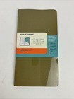 6 Moleskin Ruled Journal 96 Pages 3  X 5 5  Olive Green Colored Sealed