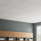 2 Ft  X 4 Ft  Radar Basic White Square Edge Lay-in Ceiling Tile  Case Of 8  64 S