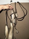 Real Horse Hair Braided Halter And Reins