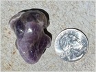 Chevron Amethyst Frog Totem - Metamorphosis  Stop Self-abuse