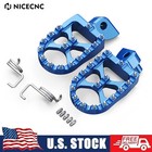 Nicecnc Footrest Foot Pegs For Yamaha Yz 125 250 1998-2023 Yz Wr 250f 450f 03-23