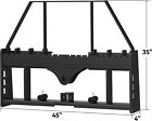 45  2500lbs Capcity Pallet Fork Frame Attachment For Kubota Bobcat Skid Steer Us