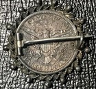 Vintage Au unc Details 1892 P Barber Silver Quarter Coin-jewelry  pin-agt444