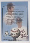 1993 Guyana Nolan Ryan Farewell Stamp Cards  350 Nolan Ryan  11 Hof